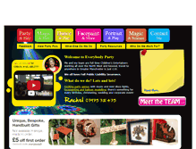 Tablet Screenshot of everybody-party.co.uk